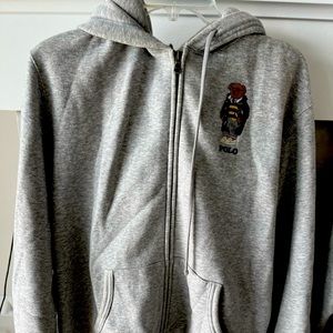 Men polo hoodie